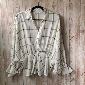 NY&Co button up blouse
